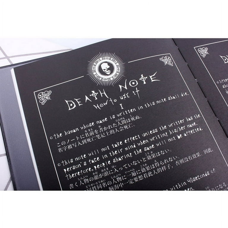 Generic Death Note Planner Anime Diary Cartoon Book Notebooks