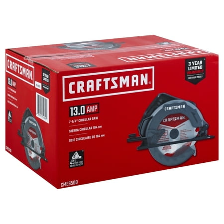 Craftsman 7-1/4 in. 13 amps Corded Circular Saw 5300 rpm - Case Of: