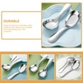 thumbnail image 4 of 2Pcs Kids Spoons Children Stainless Soup Spoons Dinner Spoons Dessert Spoons Rice Spoons, 4 of 9