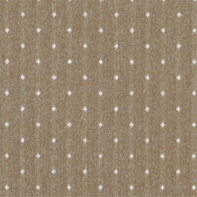 Designer Fabrics C619 54 in. Wide Light Brown And Ivory, Dotted Country ...