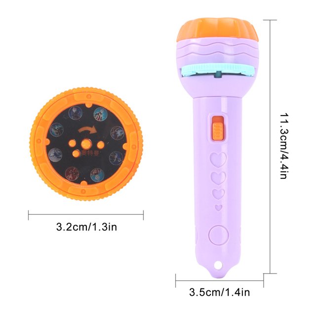 Childrens Flashlight Toy Projection Flashlight Early Education Picture Dinosaur