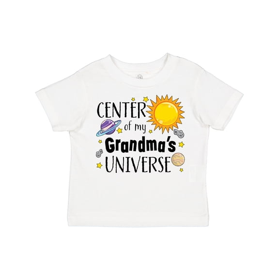 Inktastic Center of My Grandma's Universe Boys or Girls Toddler T-Shirt