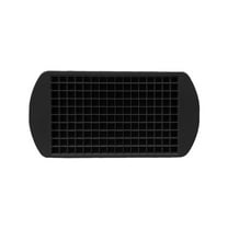 2 Pack Silicone Mini Ice Cube Trays - Makes 160 Small Crushed Ice Cubes Per Tray - BPA Free Flexible & Stackable Ice Molds - for Cocktails, Beverages & Chilling Drinks