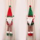 thumbnail image 2 of Juego de 2 alzapaños de hebilla de cortina navideña, hebilla de sujeción de muñeca Rudolph, clip navideño para apretar, decoraciones navideñas para ventanas, decoración de ganchos para cortinas, 2 of 5