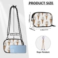 thumbnail image 4 of FORMRS Mini Crossbody Bag for Women Adjustable Shoulder Rope Travel Casual Phone Purse, Cartoon Ice Cream Pattern, 4 of 7