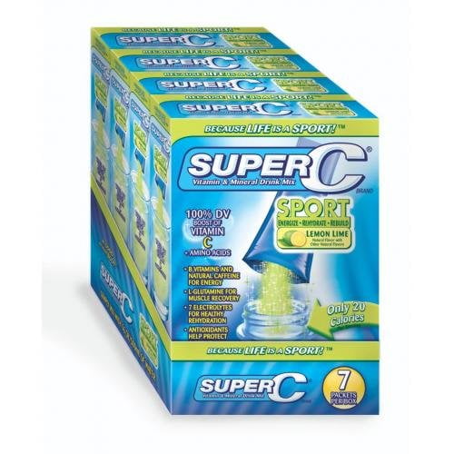 Super C Sport Lemon & Lime Vitamin & Min