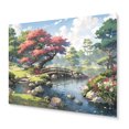 thumbnail image 2 of Designart "Landscape of the Rising Sun in Japan II" Japanese Metal Wall Art, 2 of 5