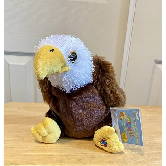 Ganz Webkinz - AMERICAN EAGLE Plush (With Webkinz Sealed Code)(BONUS 1 FUN CHOPS)