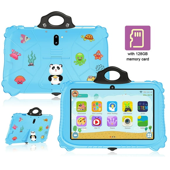 Tablet computer,Tablet With Screen Tablet Battery Kids 5000mah Battery Tablet Computer Parental Rich Tablet Kids Android 11 7 Inch Android Rich Preloaded Clear Screen Preloaded Apps With And