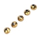 thumbnail image 5 of 70 piezas DIY cuentas de plástico simple exquisita joyería DIY cuentas para collar pulsera teléfono móvil cordón 0.315 in oro, 5 of 5