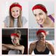 thumbnail image 4 of BEADCEST Femenina Trenzada Roja Acolchada Con Ligero Y Para Fiestas, 4 of 6