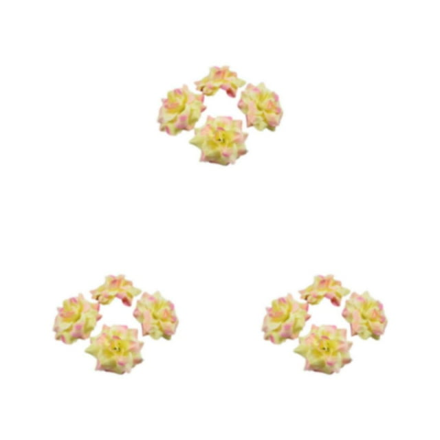 Guardoinrt 50pcs/set Stunning Bouquets With Soft Texture And Realistic Appearance Natural Looking Fiber Wide Application DIY Multicolor 4.5cm 3Set