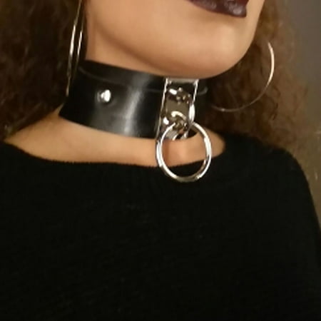 Women Girls Handmade Silver O Ring Choker Pu Leather Choker Collar Men Boys Punk Necklace Walmart Canada Women Girls Handmade Silver O Ring Choker Pu Leather Choker Collar Men Boys Punk Necklace Walmart Canada