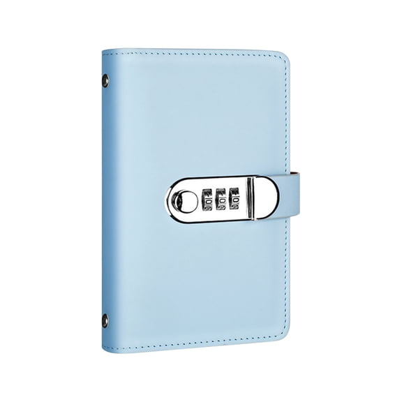 Leodye 1PCS Envelope Savings Binder Budget Planner Cash Storage Home/office Easy Money Saving Binder with Envelopes -4.3*6.8IN