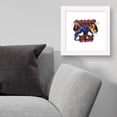thumbnail image 2 of Gallery Pops Nickelodeon Teenage Mutant Ninja Turtles: Mutant Mayhem - Superfly Patch Wall Art, White Framed Version, 12" x 12", 2 of 5