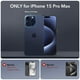 thumbnail image 2 of Funda ESR para iPhone 15 Pro Max con Soporte, MagSafe Transparente Negra, 2 of 9