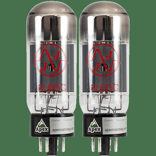 JJ Electronics 6L6GC Power Vacuum Tube Matched Pair