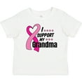 thumbnail image 3 of Inktastic Breast Cancer Awareness I Support My Grandma Pink Ribbon Boys or Girls Baby T-Shirt, 3 of 5