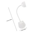 thumbnail image 1 of Gel Uv Nail Lamp Nail Table Light Professionals Use White LED Material with Uv Curing Function 1Pcs, 1 of 4