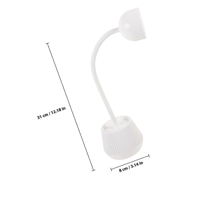 Gel Uv Nail Lamp Nail Table Light Professionals Use White LED Material with Uv Curing Function 1Pcs