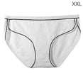 thumbnail image 1 of Bragas de mujer Calzoncillos de algodón sin costuras de cintura media Ropa interior suave, Gris, XXL Sweethay AP001351-01, 1 of 7