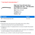 thumbnail image 2 of Right Auto Trans Oil Cooler Hose - Compatible with 1987 - 1993 Mercedes-Benz 190E 2.6L 6-Cylinder 1988 1989 1990 1991 1992, 2 of 2
