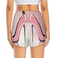 thumbnail image 4 of Goofa High Heel Shoes Butterfly Printed Women 2 in 1 Running Shorts,Quick Dry Athletic Workout Shorts,High Waisted Athletic Shorts with Liner Pockets-X-Large, 4 of 9