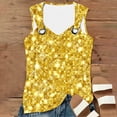 thumbnail image 4 of Puntoco Tops de cuello cuadrado, camisetas sin mangas para mujer, camisetas de verano, blusas holgadas informales sin mangas con cuello redondo, 4 of 5