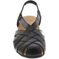 thumbnail image 2 of Earth Origins Womens Berri  Round Toe Woven Slingback Sandals, 2 of 3