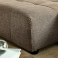 thumbnail image 2 of Liana Left-Facing Upholstered Fabric Modular Sofa with Chaise in Mocha, 2 of 8