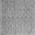 thumbnail image 1 of Ahgly Company Indoor Square Abstract Gray Contemporary Area Rugs, 6' Square, 1 of 1
