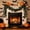 M, variant on Cififendec Halloween Tinsel LED Garland, 118.1", Battery Operated Pumpkin Face Light String for Mantel Edge Swag, Door Trim Winding, Buffet Shelf Embellishment