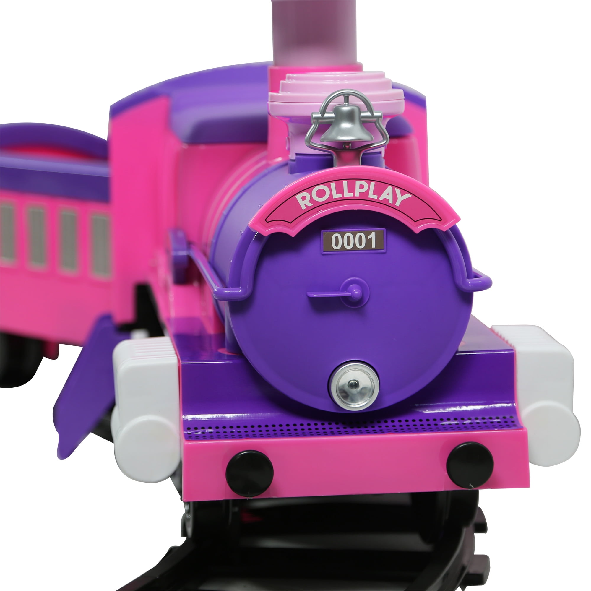 Pink electric cheap train set