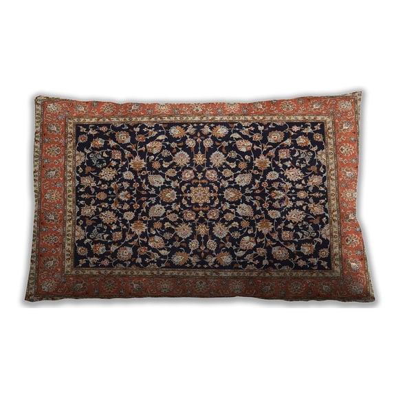 Ahgly Company Indoor Rectangular Traditional Lumbar Throw Pillow, 13 inch by 19 inch