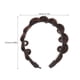 thumbnail image 5 of Diadema trenzada con dientes de pelo sintético, accesorio para el cabello para mujer, 5 of 6