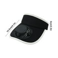 thumbnail image 3 of Qiweii Summer Solar Charging Fan Hat，Breathable Hollow Sunscreen Cap for Outdoor Travel and Sun Protection, 3 of 6