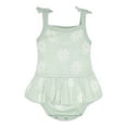 thumbnail image 4 of Modern Moments by Gerber Baby Girl Jacquard Knit Romper, Sizes 0/3M-24M, 4 of 8