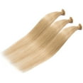 thumbnail image 3 of Extensions de Cheveux Humains I Tip 100 Brins Bâton Pré-Lié Kératine Vrais Remy Cheveux Raides, 3 of 5