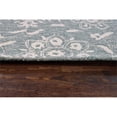 thumbnail image 4 of Bashian 60x90" Hand-Tufted Transitional Wool Area Rug in Teal, 4 of 5