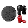 thumbnail image 3 of S SERENABLE Boxing Machine Boxing Trainer Household with 2 Pair Gloves Punching Pad Electronic Music Boxing Wall Target for Home Practice Red Tiger Claw, 3 of 9