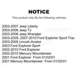 thumbnail image 2 of CMX Rear Disc Brake Caliper Assembly Left Right Side (Driver Passenger) Kit for Car Jeep Ford Liberty Explorer Wrangler Sport Trac Lincoln Aviator Mercury Mountaineer TJ KBC-100414, 2 of 10