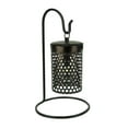 thumbnail image 1 of Black Metal Cage Hanging LED Accent Light with Stand, 1 of 3