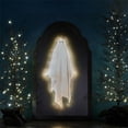 thumbnail image 3 of Miroir Hanté d'Halloween Décoration d'Apparence Fantomatique pour Célébrations de Récolte d'Automne en Intérieur, 3 of 7