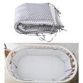 thumbnail image 1 of Almohadillas Protectoras para Cama de Bebé Nersuring para Bebé, Forros de Parachoques de Bebé Lavables Y Transpirables, Acolchado Sua Yotijar Almohadillas para parachoques de cabecera, 1 of 10