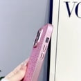 thumbnail image 3 of for iPhone Case,Luxury ElectroPlated Diamend Rhinestone Glitter Sparkle Sparkly Bumper Camera Lens Protection Soft Shockproof Phone Case (Pink,iPhone 14 Pro Max), 3 of 5