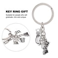 thumbnail image 3 of MasteelfCA Baking Cake Series Key Chain Pendant Creative Dessert Theme Key Ring Gift, 3 of 9