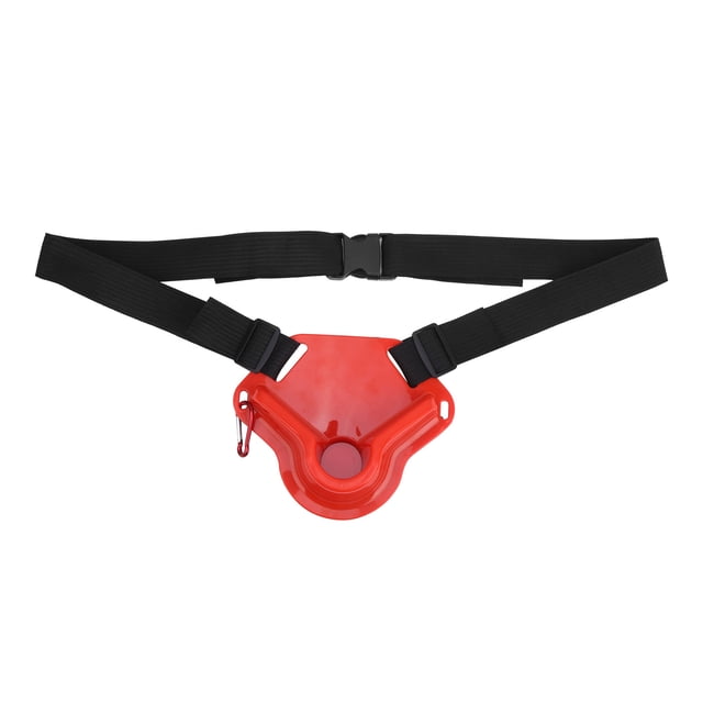 Cinturón de soporte para caña de pescar, cinturón de pesca portátil para el vientre, cinturón superior para el vientre de pesca, aspecto llamativo