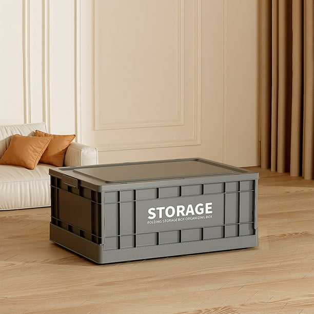Caja Grande para Guardar Ropa, Organizador de Plástico Plegable, para El Hogar, para Guardar Ropa y Juguetes