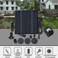 thumbnail image 4 of 1.4 W Birdbath Fountain, Solar Power Water Pump Panel Kit_Perfect Gift, 4 of 5