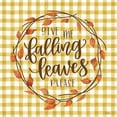 thumbnail image 3 of Imperfect Dust 20x20 Black Modern Framed Museum Art Print Titled - Falling Leaves Please, 3 of 5